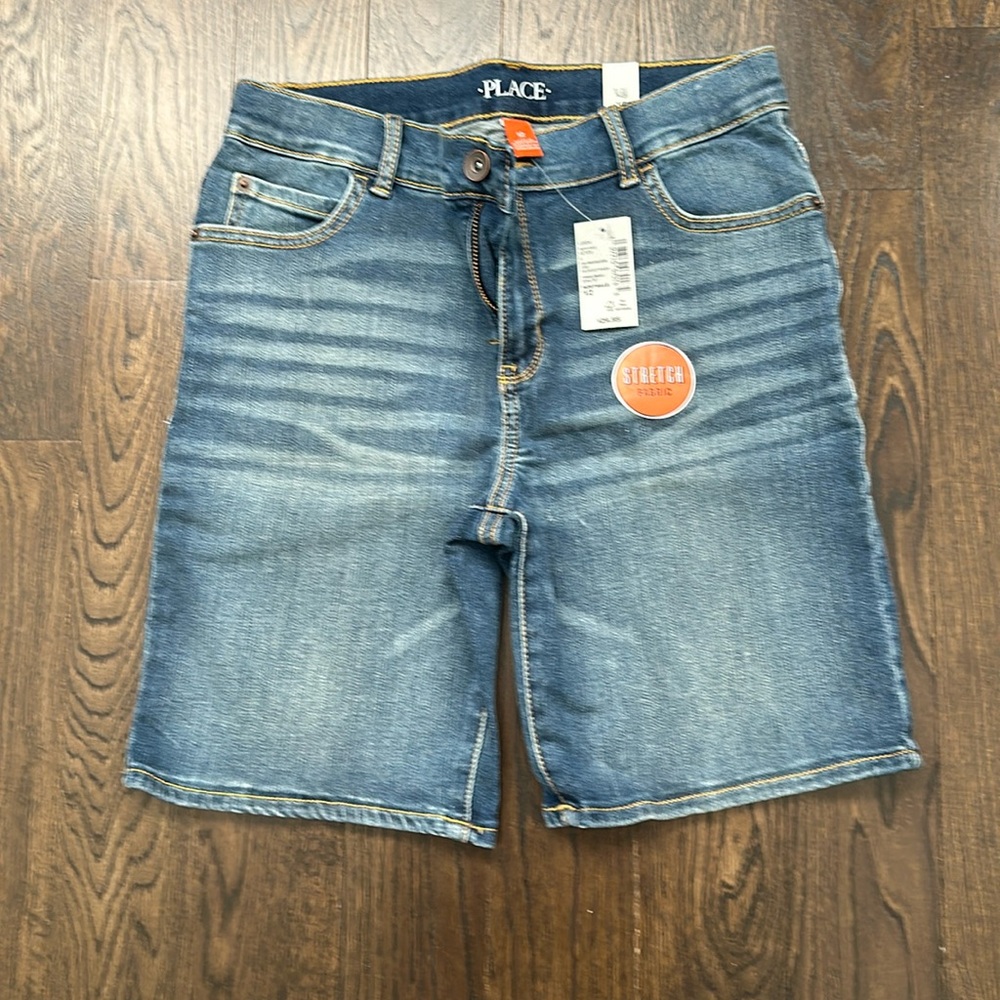 NWT boys Jean shorts size 12